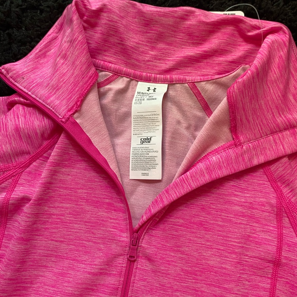 Under Armour Long Sleeve Running Three Quarter Zip